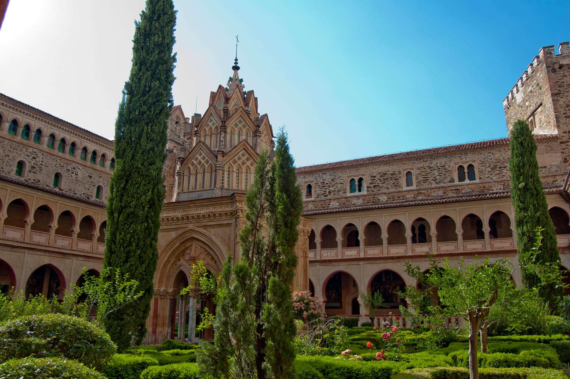 Guadalupe y su monasterio.