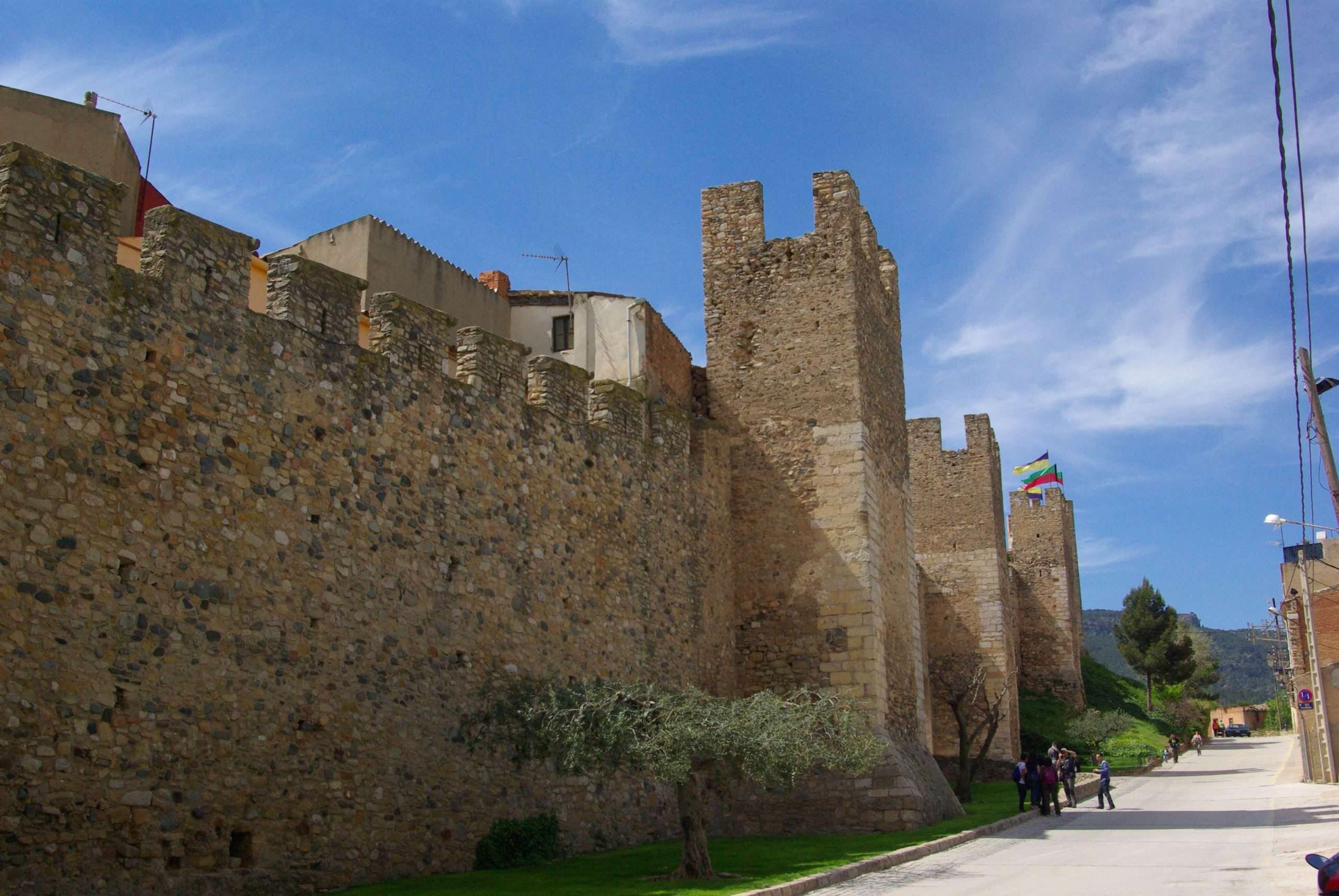 Murallas de Montblanc, uno de los pueblos más bonitos de España.