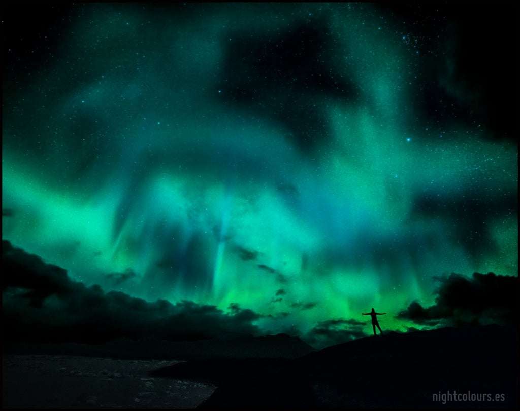 Lago Jökulsárlón los 10 mejores lugares para ver las auroras boreales en Islandia