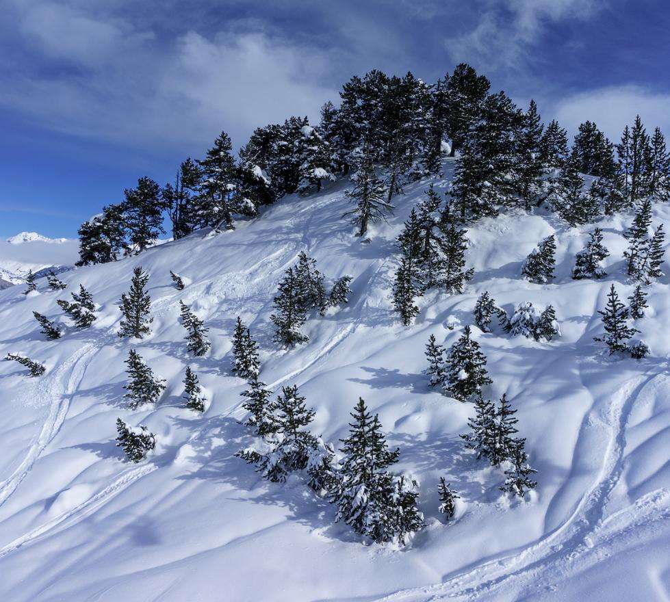 estacion de esqui baqueira beret vall daran cataluna