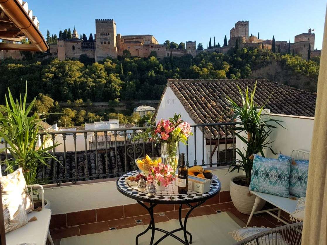 haxaris casa boutique hotel con mejores vistas a la alhambra