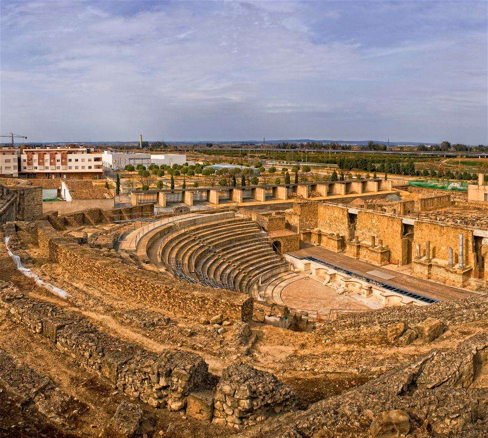 conjunto arqueologico italica andalucia