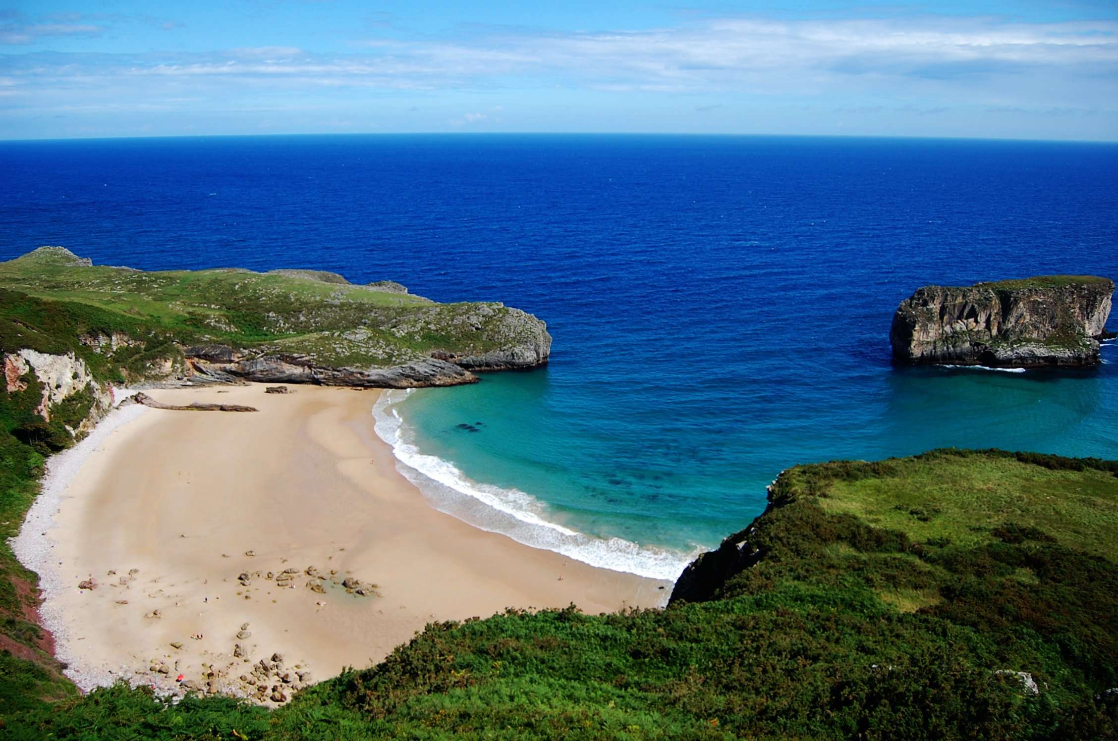 playa de ballota las mejores playas de la costa asturiana cerca de llanes