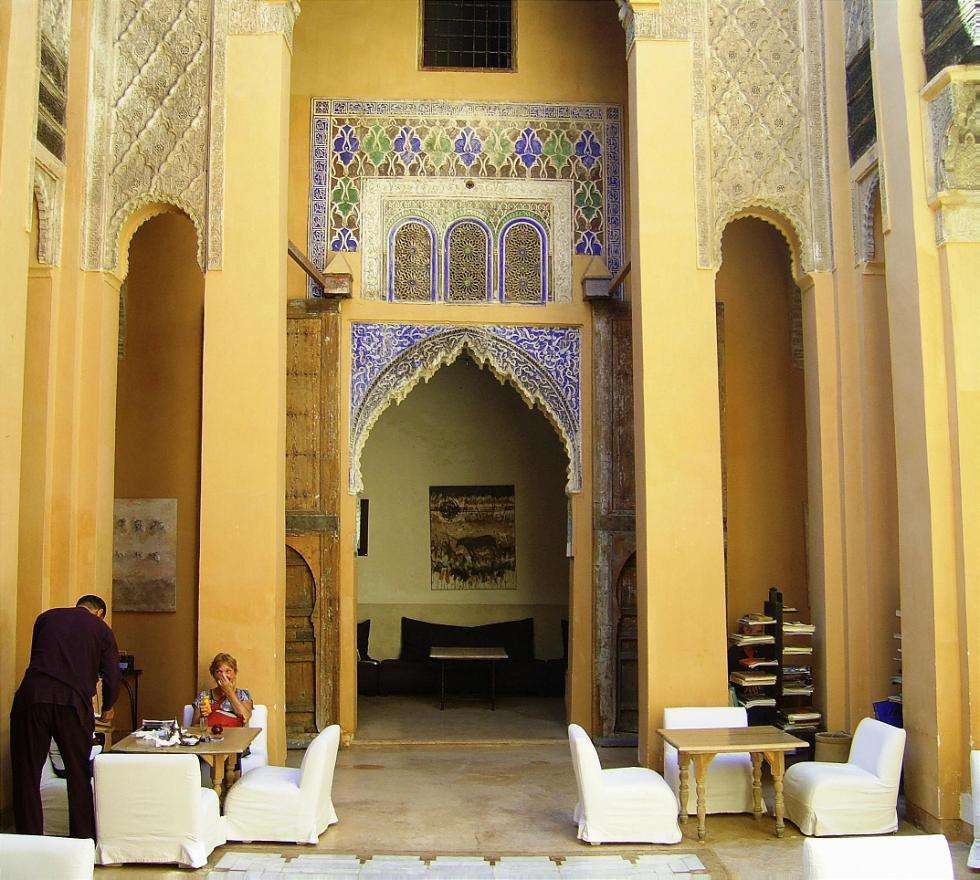 dar cherifa literary cafe marrakech en dos dias