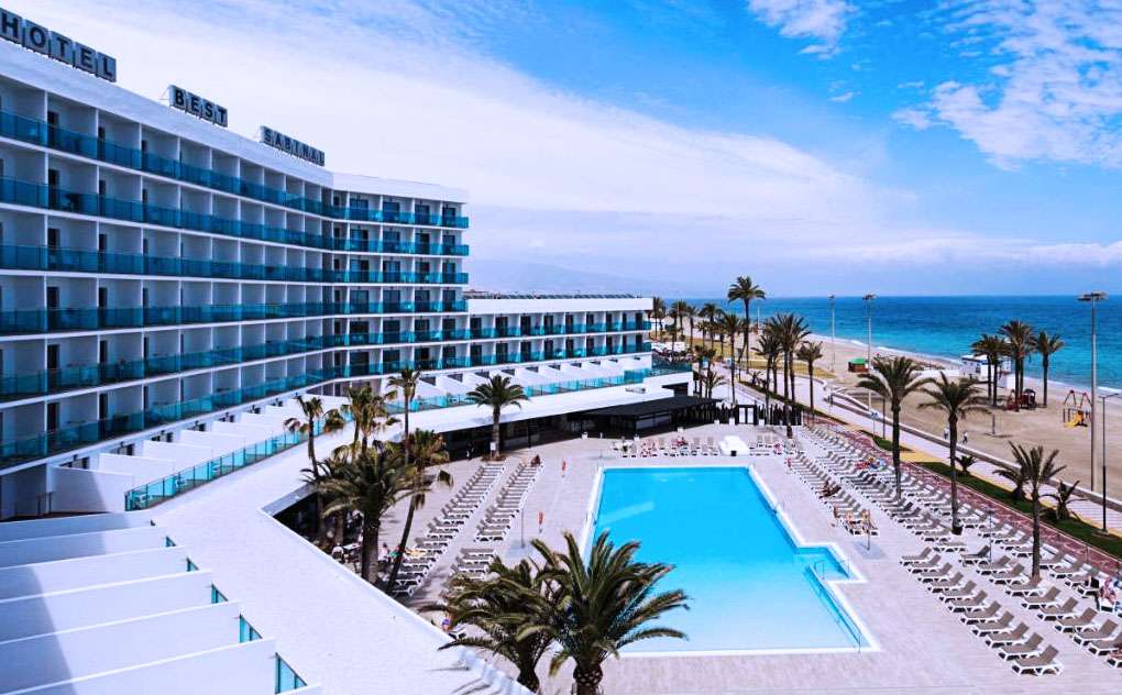hotel sabinal roquetas de mar hoteles todo incluido primera linea playa andalucia