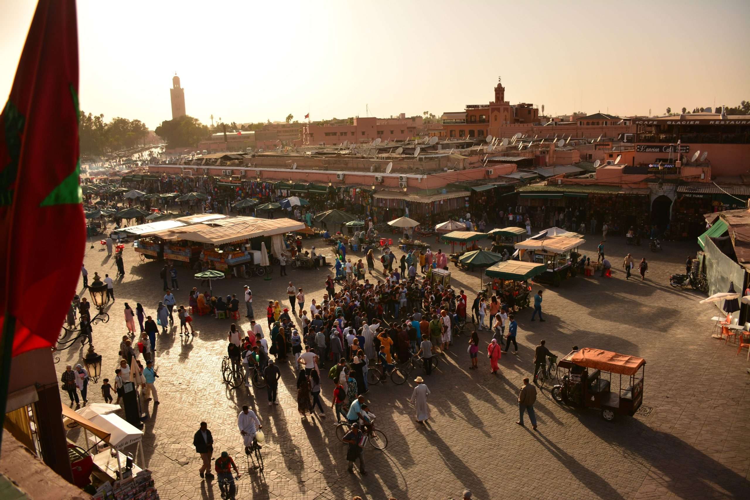 plaza jamaa el fna marrakech en tres dias