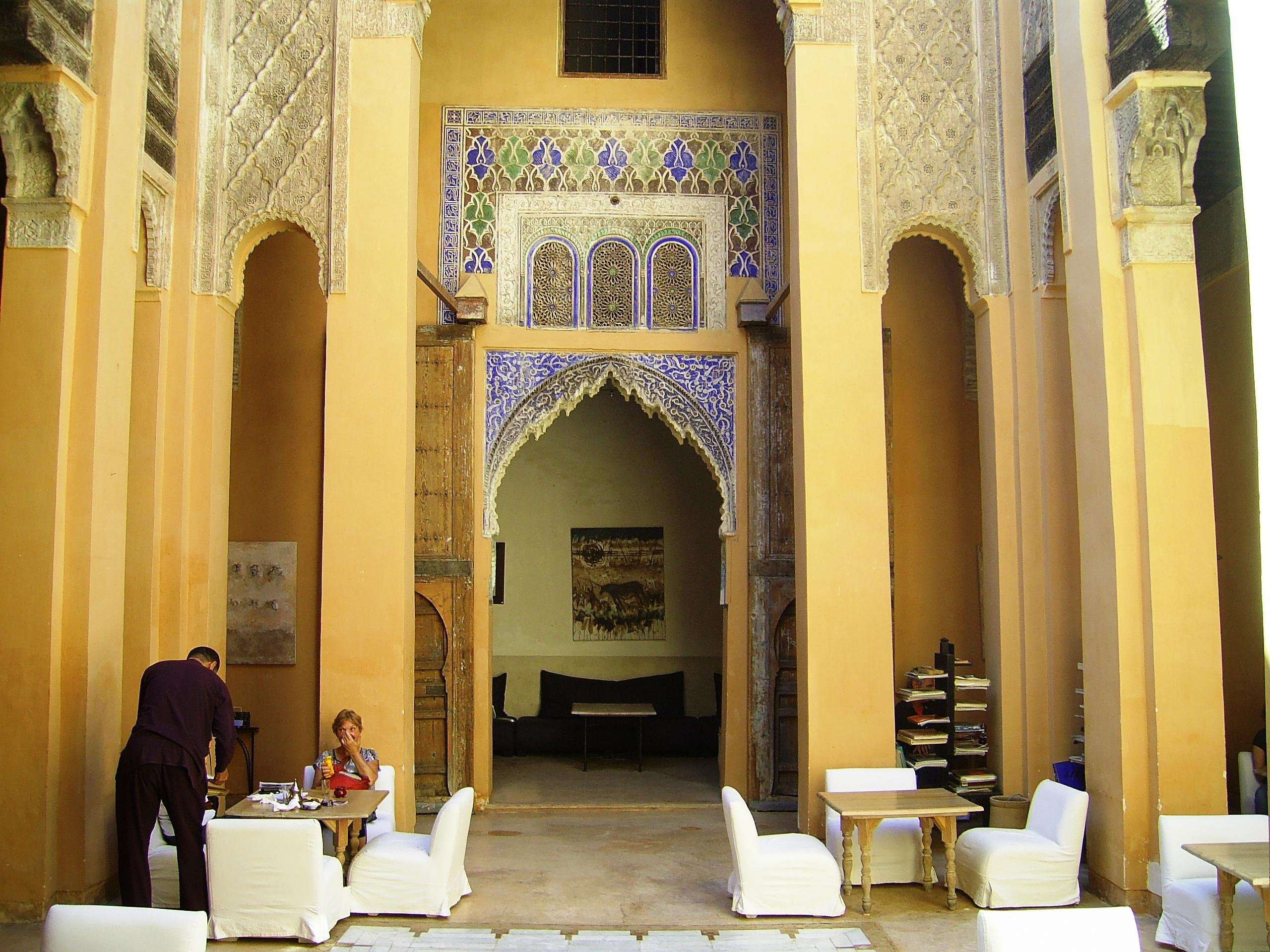 dar cherifa literary cafe marrakech
