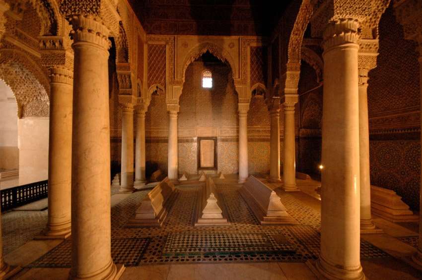 tumbas saadies cosas que hacer en marrakech