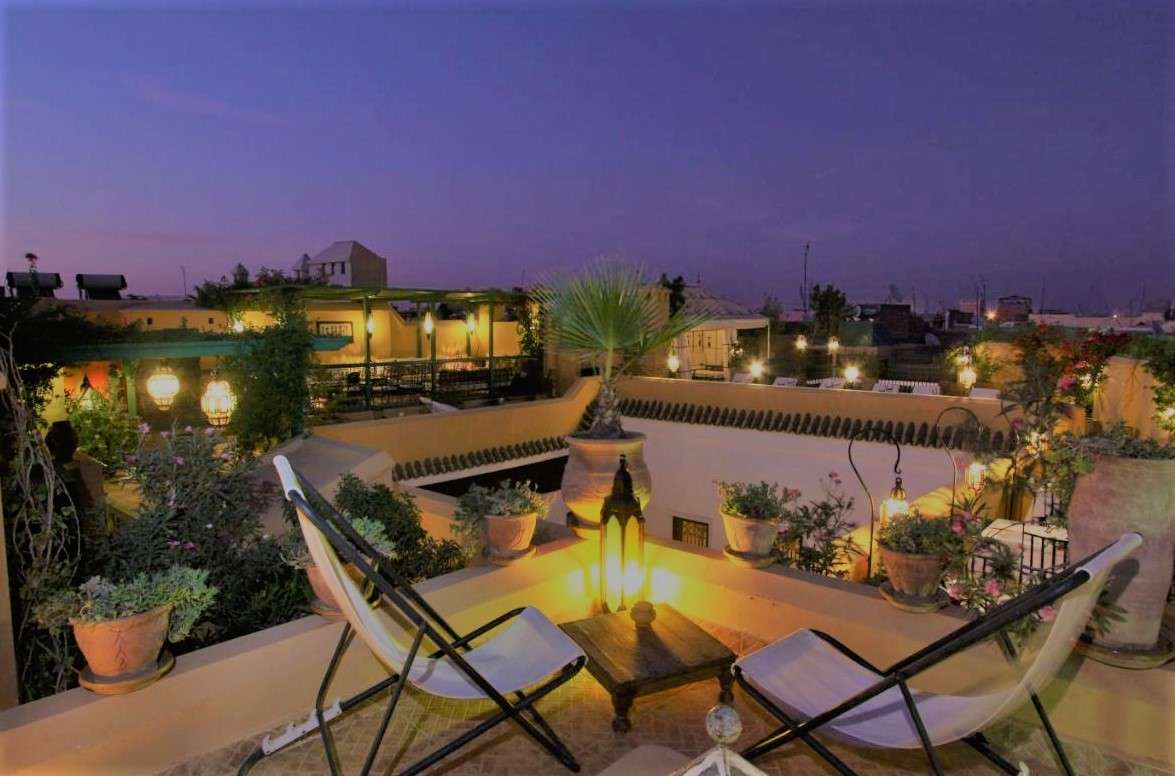 riad karmela riads con terraza panoramica en marrakech